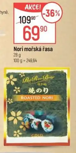 Globus NORI mořská řasa nabídka