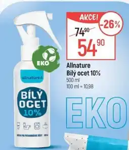 Globus Allnature Bílý ocet 10% nabídka