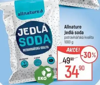 Globus Allnature Jedlá soda nabídka