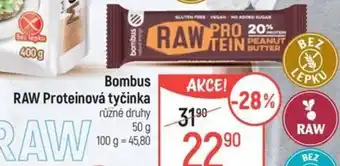 Globus Bombus Raw Proteinová tyčinka nabídka