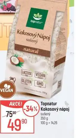 Globus Topnatur Kokosový nápoj nabídka