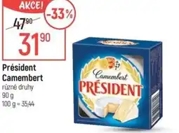 Globus PRESIDENT Camembert nabídka