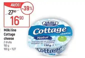 Globus Milki line Cottage cheese nabídka