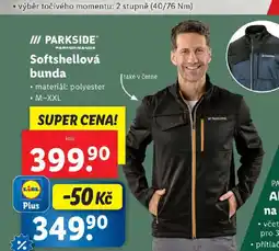 Lidl Softshellová bunda nabídka
