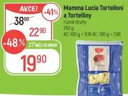 Globus Mamma Lucia Tortelloni a Tortelliny nabídka