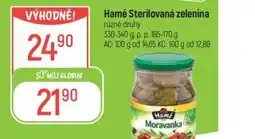 Globus Hamé Sterilovaná zelenina nabídka