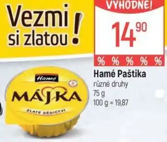 Globus Hamé Paštika nabídka