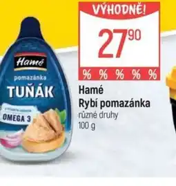 Globus Hamé Rybí pomazánka nabídka