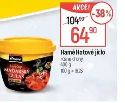 Globus Hamé Hotové jídlo nabídka