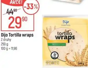 Globus Dijo Tortilla wraps nabídka