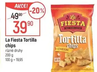 Globus La Fiesta Tortilla chips nabídka