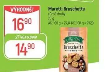 Globus Maretti Bruschette nabídka