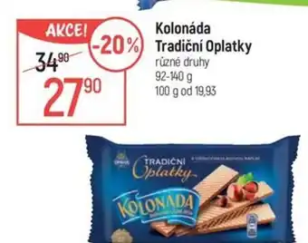 Globus Kolonáda Tradiční Oplatky nabídka