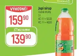 Globus Jupí sirup nabídka