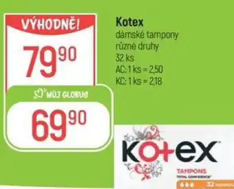 Globus Kotex nabídka