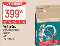 Globus Purina One granule pro kočky nabídka