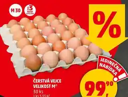 Penny Market ČERSTVÁ VEJCE VELIKOST M, 30 ks nabídka