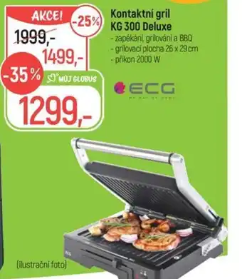 Globus Kontaktní gril KG 300 Deluxe nabídka