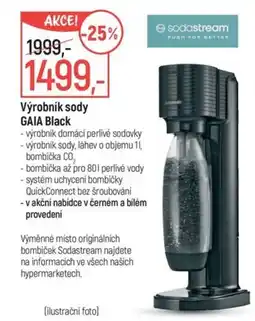 Globus Výrobník sody GAIA Black nabídka