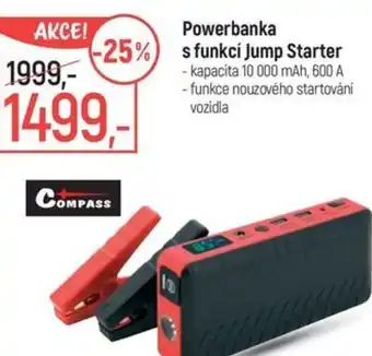 Globus Powerbanka s funkcí Jump Starter nabídka