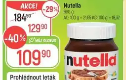 Globus Nutella nabídka