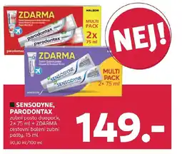 Rossmann Sensodyne parodontax nabídka