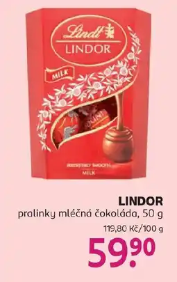 Rossmann Lindor nabídka