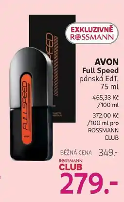 Rossmann Avon full speed nabídka