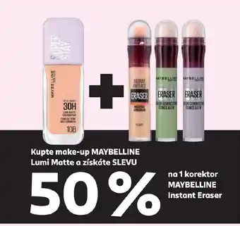 Rossmann Kupte make-up maybelline lumi matte a získáte slevu nabídka