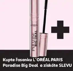 Rossmann Kupte řasenku l'oréal paris paradise big deal a získáte slevu nabídka