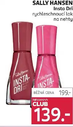 Rossmann Sally hansen insta dri nabídka