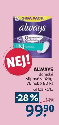 Rossmann Always nabídka