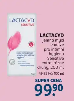 Rossmann Lactacyd nabídka
