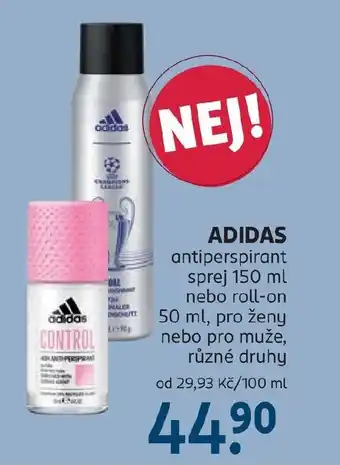 Rossmann Adidas nabídka