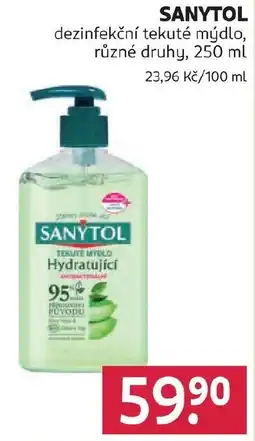 Rossmann Sanytol nabídka