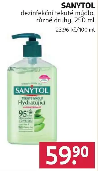 Rossmann Sanytol nabídka