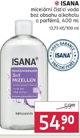 Rossmann Isana nabídka