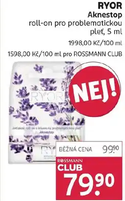 Rossmann Ryor nabídka