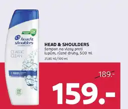 Rossmann Head & shoulders nabídka