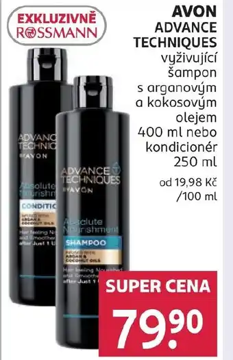 Rossmann Avon advance techniques nabídka