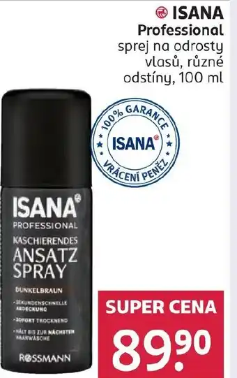 Rossmann Isana professional nabídka