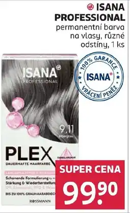 Rossmann Isana professional nabídka