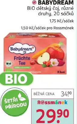 Rossmann Babydream nabídka