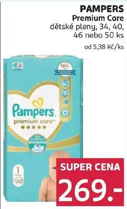 Rossmann PAMPERS Premium care nabídka