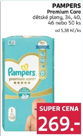 Rossmann PAMPERS Premium care nabídka