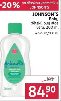 Rossmann JOHNSON'S Baby nabídka