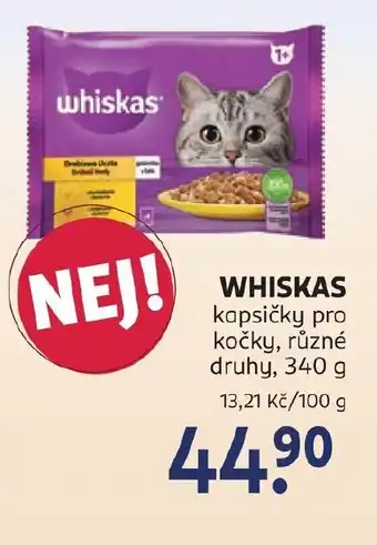 Rossmann Whiskas nabídka