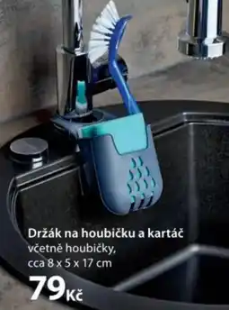 NKD Držák na houbičku a kartáč nabídka