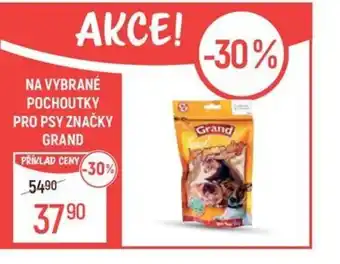 Globus Na vybrané pochoutky pro psy značky grand nabídka