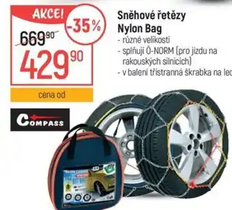 Globus Sněhové řetězy Nylon Bag nabídka